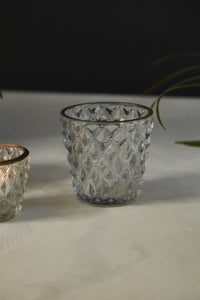 Design Shop Cristal Votive 3.5"x 3.25", Set of 6