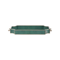 Chelsea House Shagreen Tray - Green