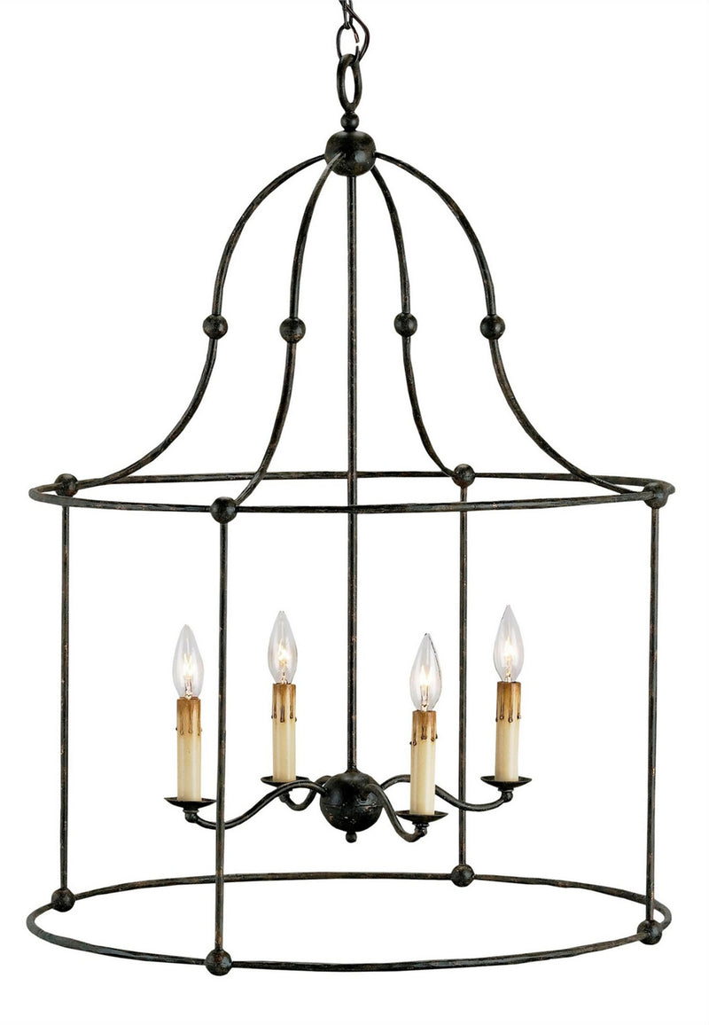 Currey and Company - 9160 - Four Light Lantern - Fitzjames Collection - Mayfair