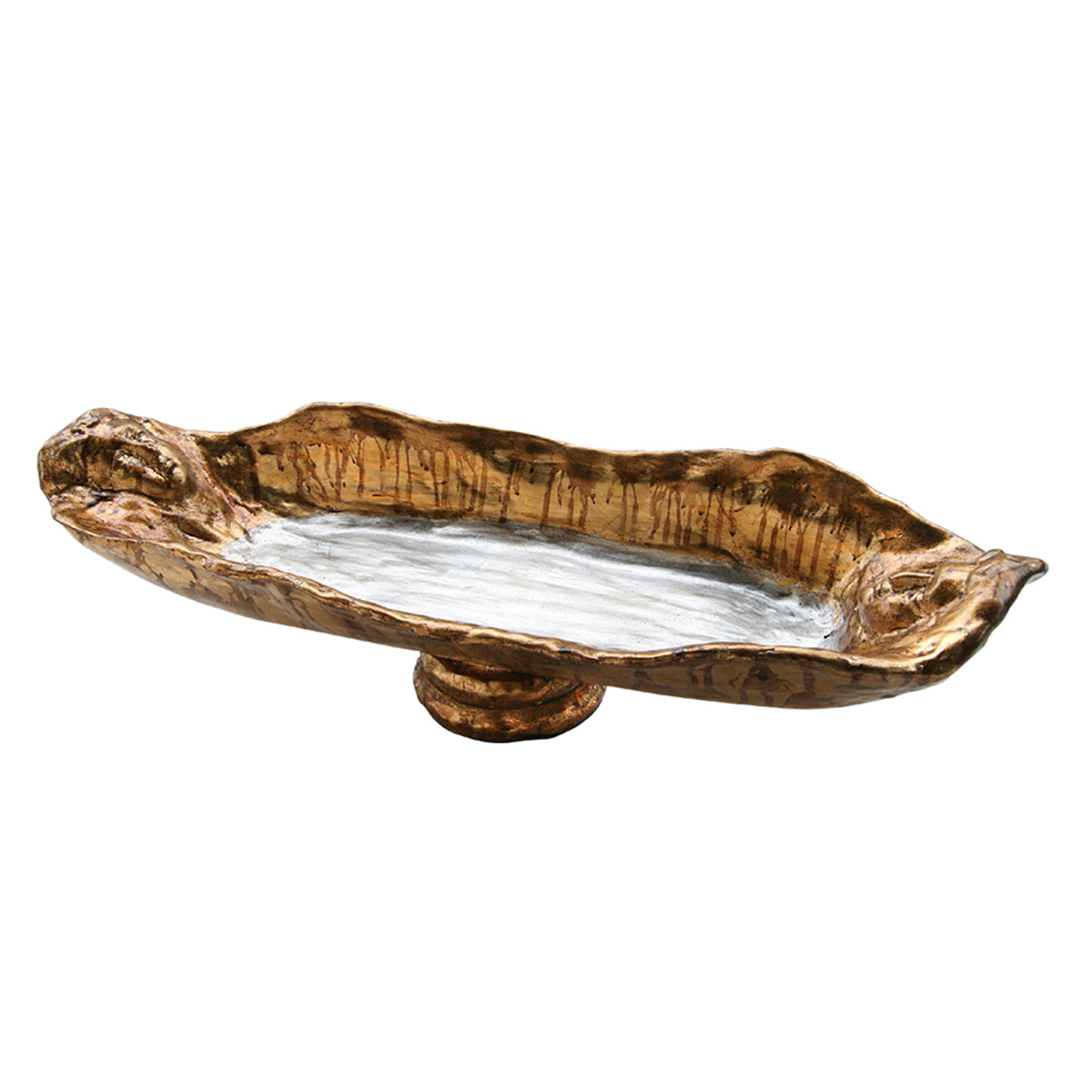 Lucas + McKearn - SI1135 - Bowl - Guillot - Gold Leaf And Silver