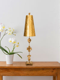 Lucas + McKearn - TA1013 - One Light Buffet Lamp - Fragment - Black