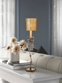 Lucas + McKearn - TA1060 - One Light Table Lamp - Venetian - Beige Patina