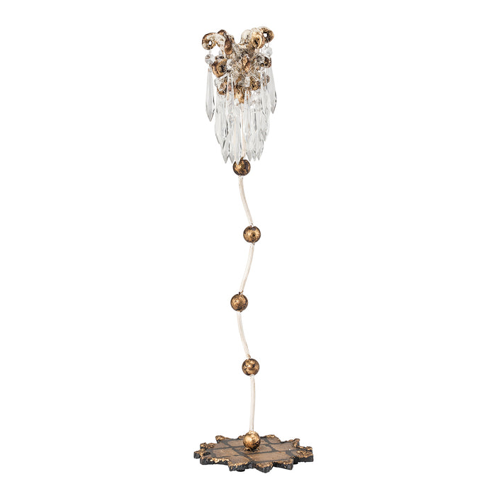 Lucas + McKearn - CS1060M - Candlestick Holder - Venetian - Gold Leaf