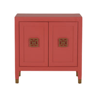 Chelsea House Jill Bedside Chest - Red