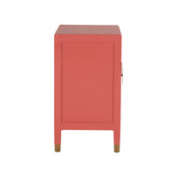 Chelsea House Jill Bedside Chest - Red