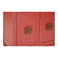 Chelsea House Jill Bedside Chest - Red