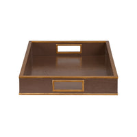 Chelsea House Reddington Tray - Brown Croco