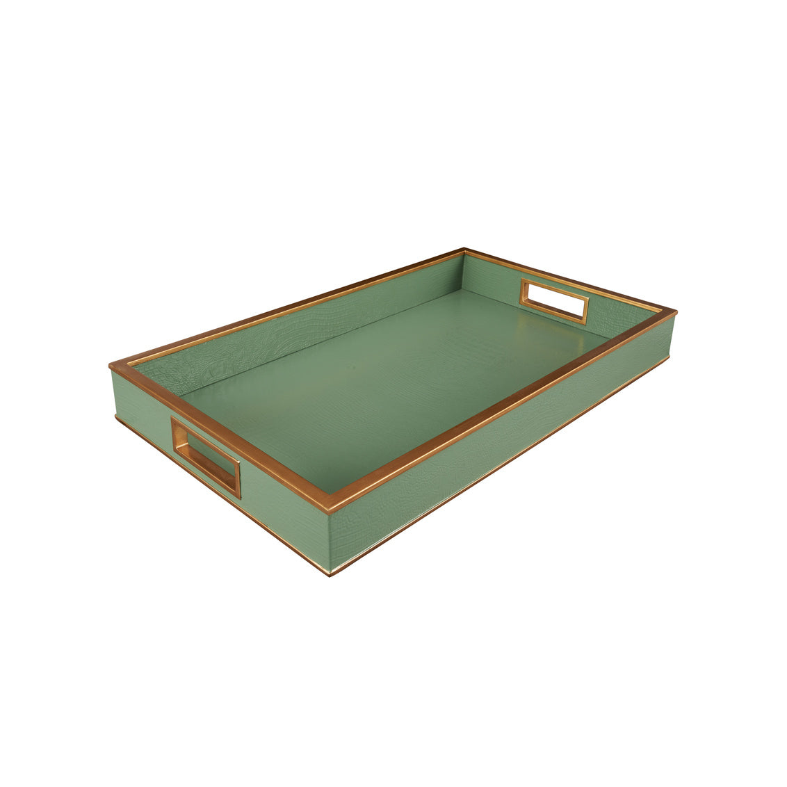Chelsea House Reddington Tray - Green Croco