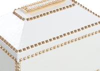 Chelsea House Chic Studded Box - White