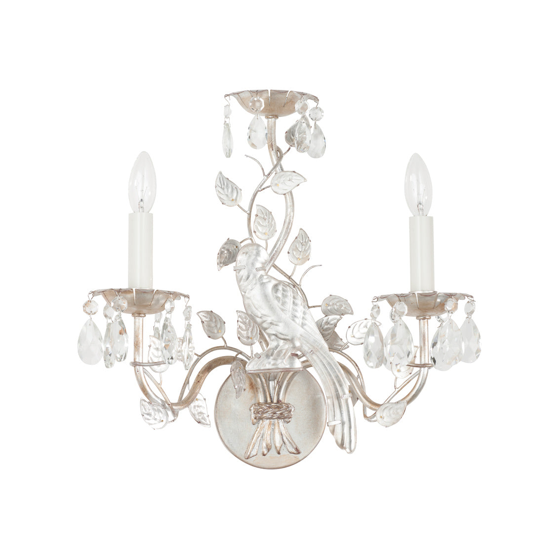 Chelsea House Crystal Bird Sconce - Right