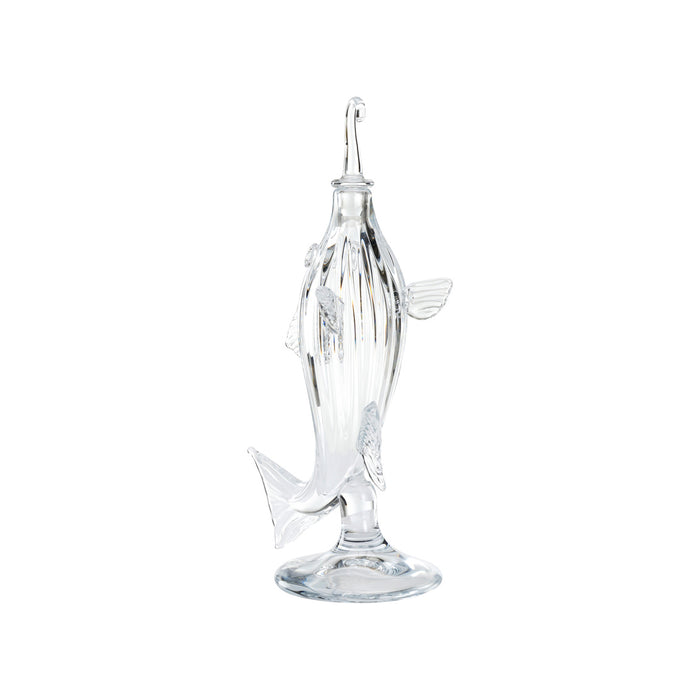 Chelsea House Hand Blown Fish Decanter