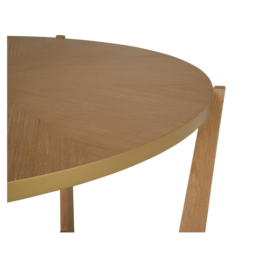 Chelsea House Ardoise Center Table - Cerused Oak