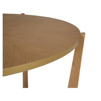 Chelsea House Ardoise Center Table - Cerused Oak
