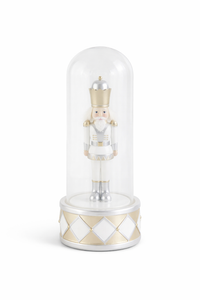 Silver & Gold Glass Resin Soldiers
