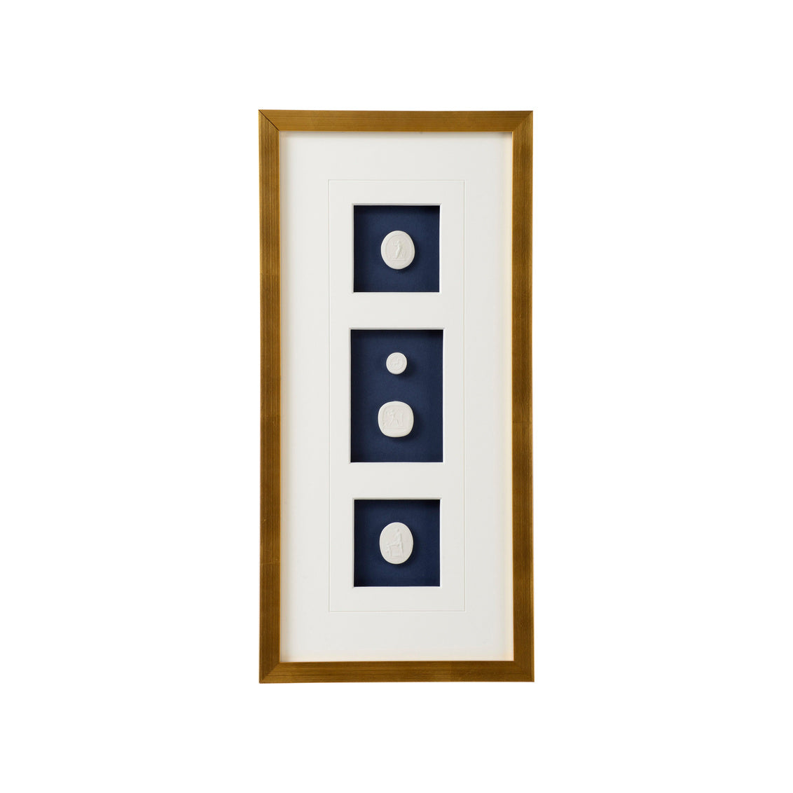 Chelsea House Intaglios On Navy IV