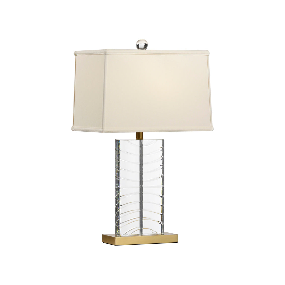 Chelsea House Summerset Crystal Lamp