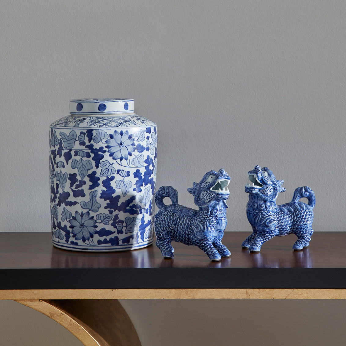 Chelsea House Song Leaf Ginger Jar