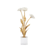 Chelsea House Porcelain Poppie in Crystal Base