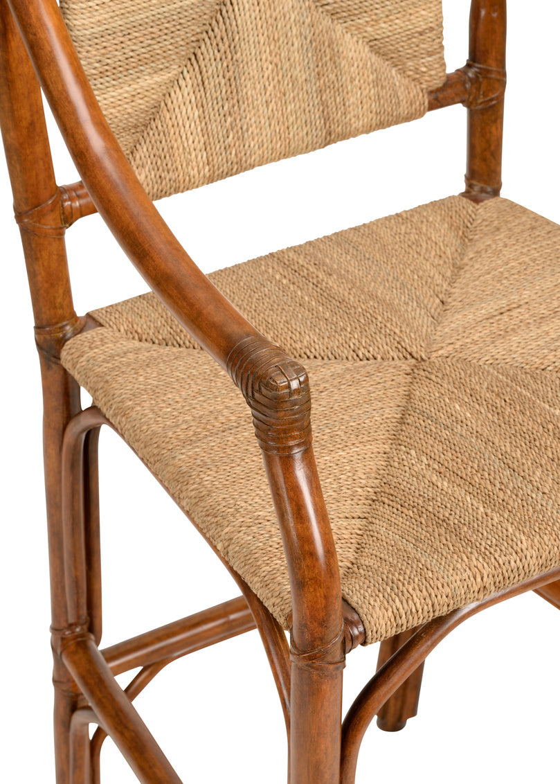 Chelsea House Mecklenburg Barstool - Natural