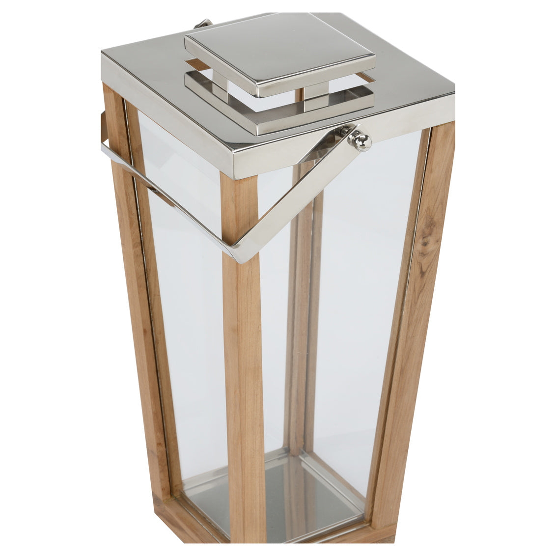 Wildwood Lanai Teak and Glass Hurricane - MD