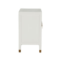 Chelsea House Jill Bedside Chest - White