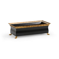 Chelsea House French Tole Planter - Black