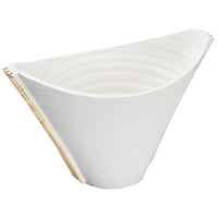 Wildwood Siracusa Vessel - Blanco/Oro - Lg