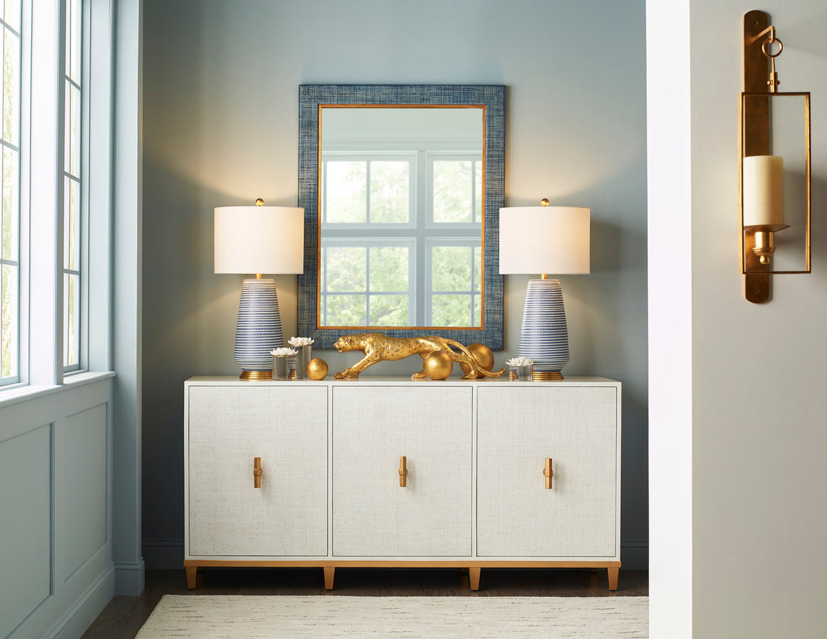 Chelsea House Hive Lamp - Blue