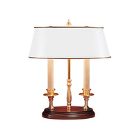 Wildwood Twin Candle Desk Lamp