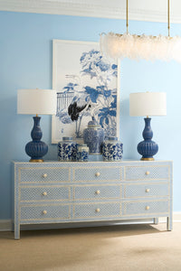 Chelsea House Augusta Lamp - Blue