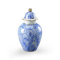 Chelsea House Marbleized Covered Urn (Sm)