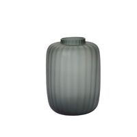 Design Shop Dark-Green Prasinos Vase, 8.5" X 13.75".