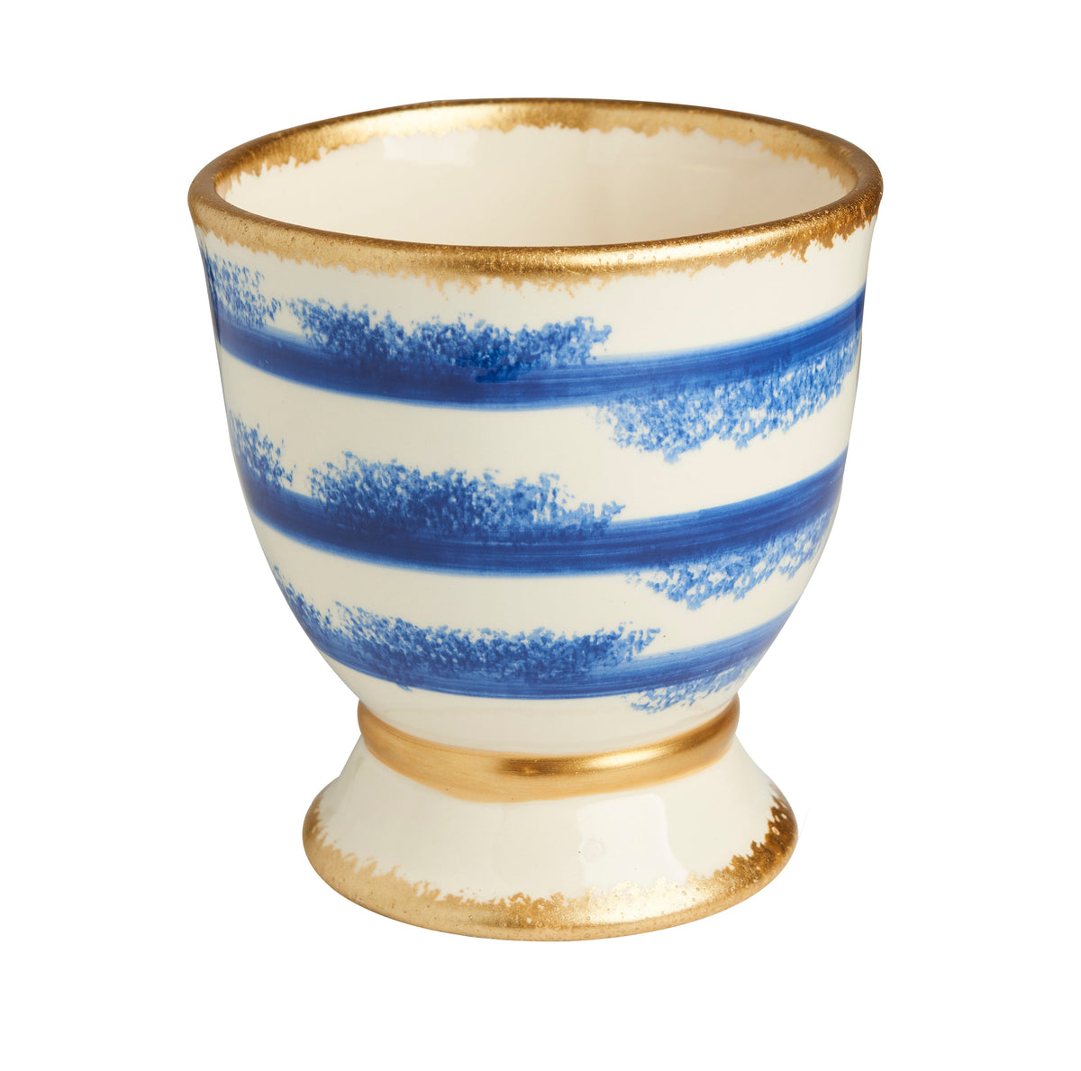 Savoy Blue/White Cachepot 6.5"