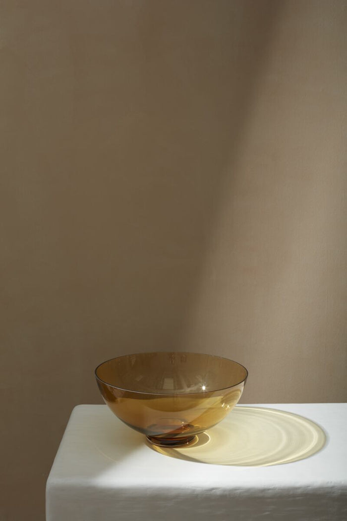 Design Shop Amber Onda Collection Serving Bowl, 13.5" X 6.25".