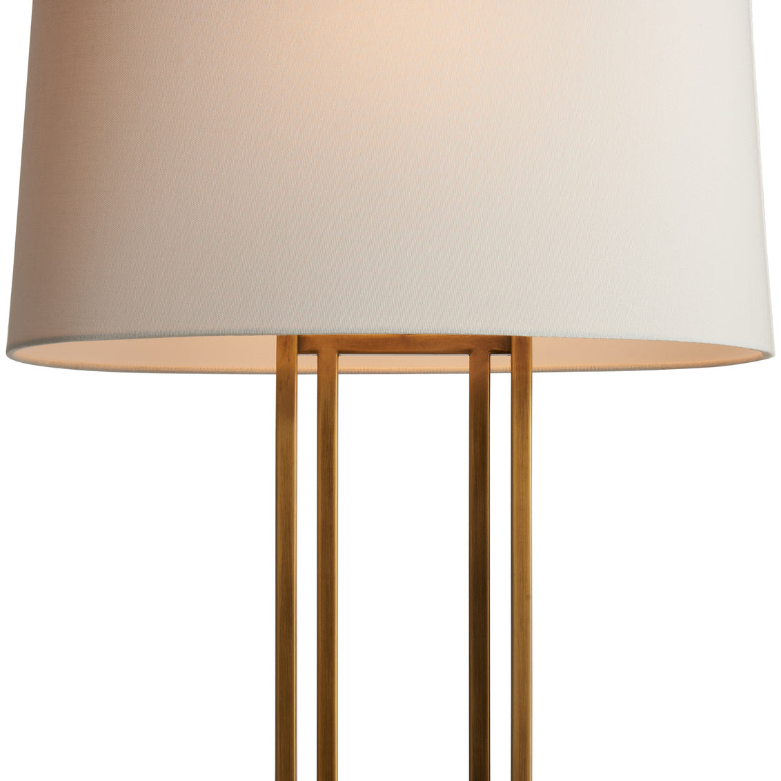 Chelsea House Odeon Floor Lamp - Aged Brass