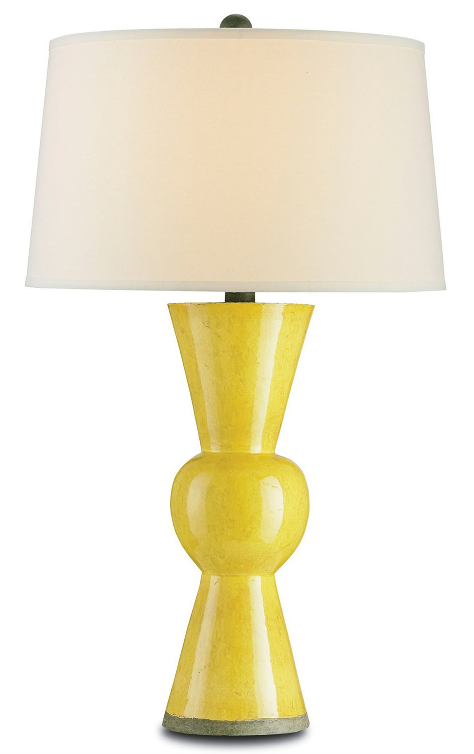 Currey and Company - 6382 - One Light Table Lamp - Upbeat - Yellow