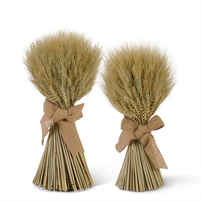Design Shop Set of 2 Dried Wheat Bundles