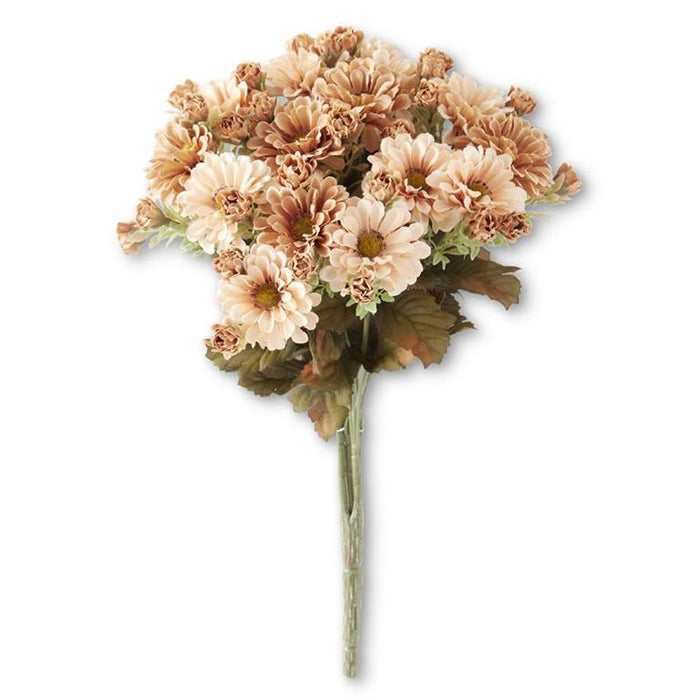 Design Shop 15 Inch Beige Mum Bush