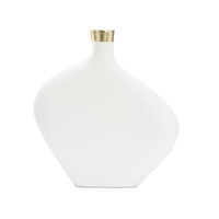 Chelsea House Asymmetric Vase - White (Lg)