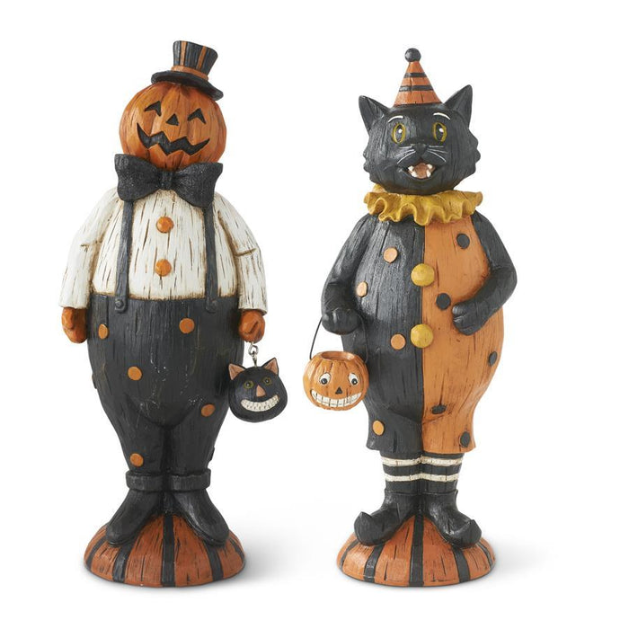 Design Shop By Shell Set of 2 Halloween Figurines