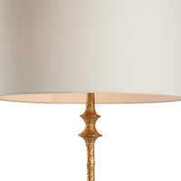 Chelsea House Gia Floor Lamp - Textured Gilt