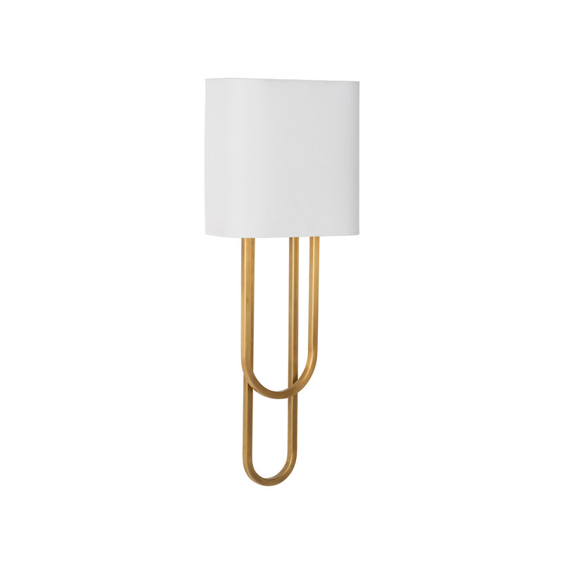 Chelsea House Odeon Sconce - Aged Brass
