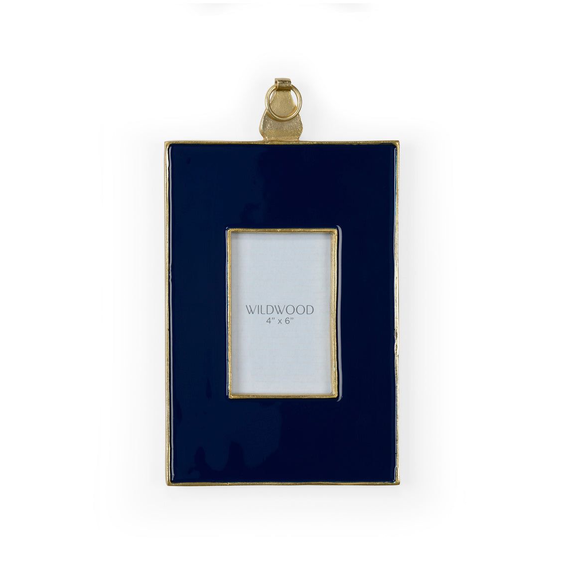 Wildwood Navy Enamel Wall Frame (Lg)