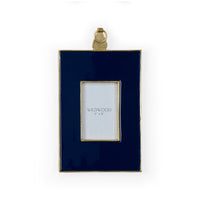 Wildwood Navy Enamel Wall Frame (Lg)