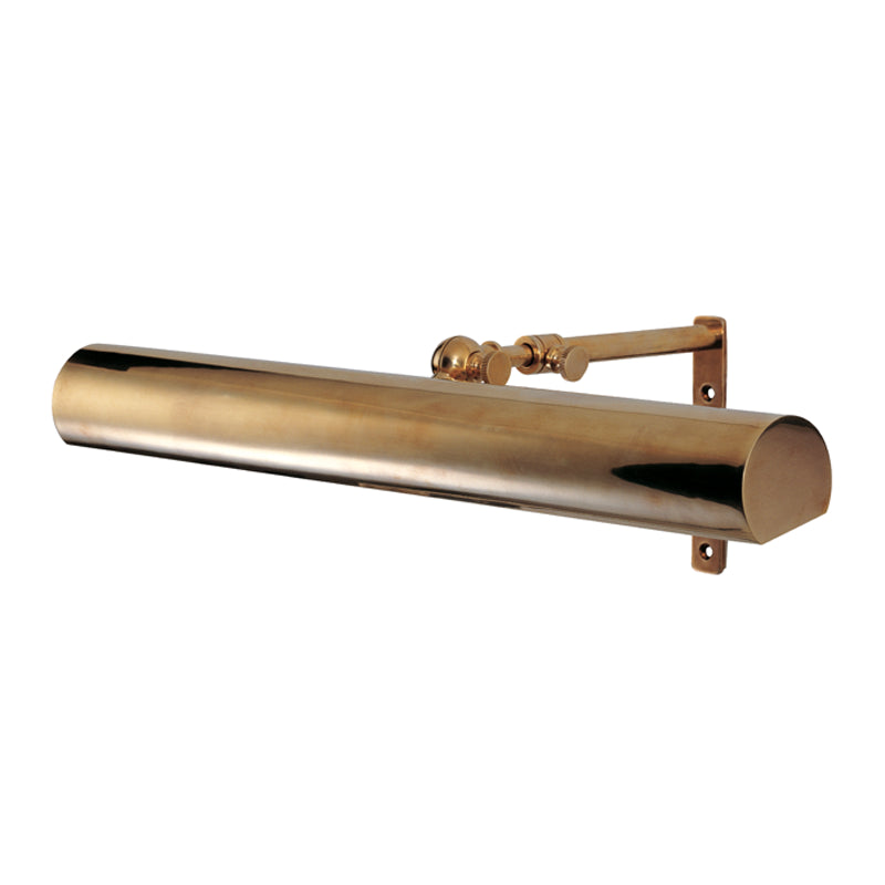 Hudson Valley - 2416-AGB - Two Light Picture Light With Plug - Vernon - Aged Brass