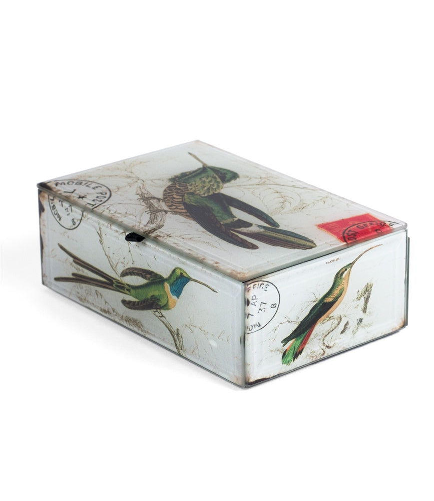 Green Hummingbird Treasure Box