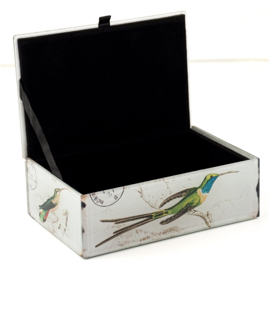 Green Hummingbird Treasure Box