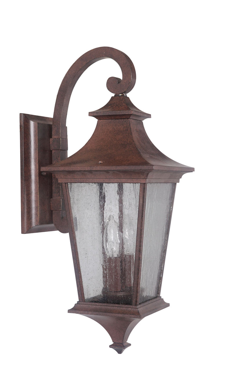 Craftmade Two Light Wall Mount from the Argent collection in Aged Bronze Textured finish