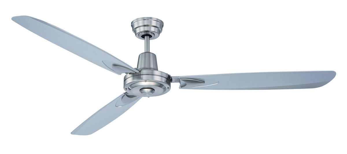 Craftmade - VE58BNK3 - 58" Ceiling Fan - Velocity - Brushed Polished Nickel