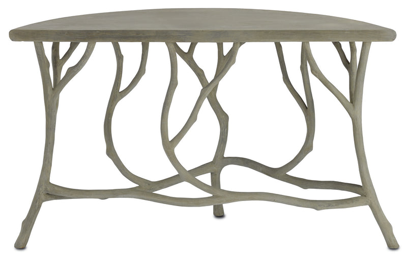 Currey and Company - 2374 - Console Table - Portland/Faux Bois